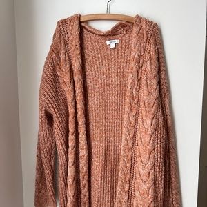 Coral Knit Sweater